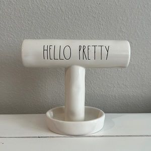 Rae Dunn - Hello Pretty jewelry holder